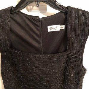 by Eliza J, this Elegant, Sexy Black Cocktail Dress, Sz 10 is sure to turn heads